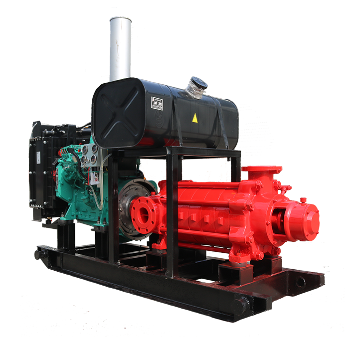 明珠XBC柴油機(jī)臥式多級(jí)消防泵測(cè)試現(xiàn)場(chǎng)